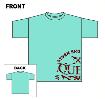 「七人の白雪姫」オリジナルＴシャツ